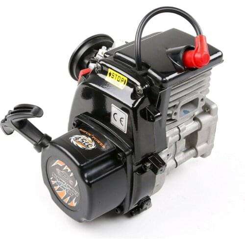 HPI RACING/KM HPI 5B 5T 5SC 45CC 4 bolts motor with Walbro1107 carb.and spark plug 810222 for LT Truck