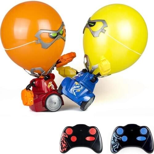 Competitive Fighting Robots Two Player Funny Game Indoor Funny Balloon Robot Battle Remote Control Stimulating Robot Battle