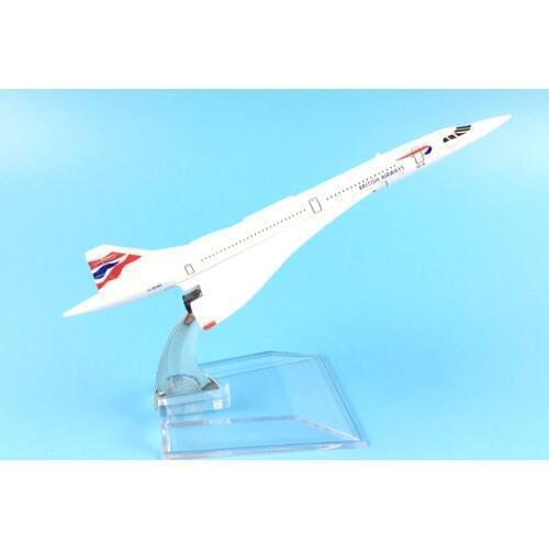 Air British Concorde aircraft model 16CM 1:400 diecast plane model airplane Metal alloy model aeroplane toys for children