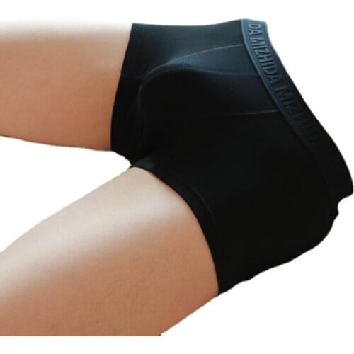 Mens underwear cotton underwear low waist boxers fashion breathable pants boxers