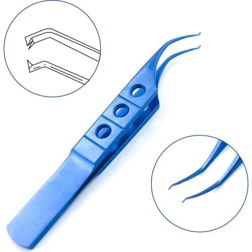 New Botvin Iris Colibri Toothed Forceps Titanium ophthalmic surgical instrument