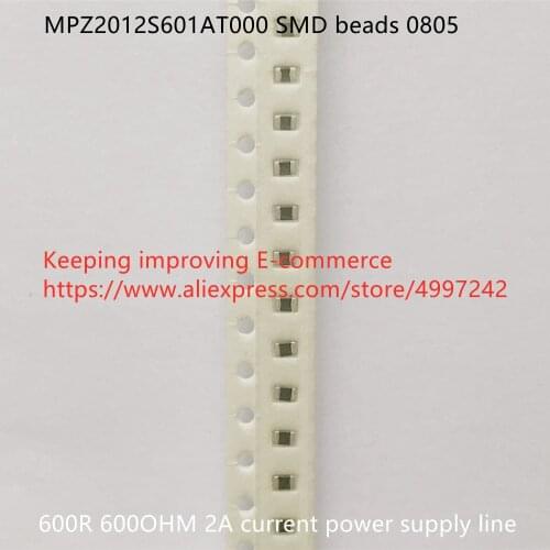 Original new 100% MPZ2012S601AT000 SMD beads 0805 600R 600OHM 2A current power supply line (Inductor)