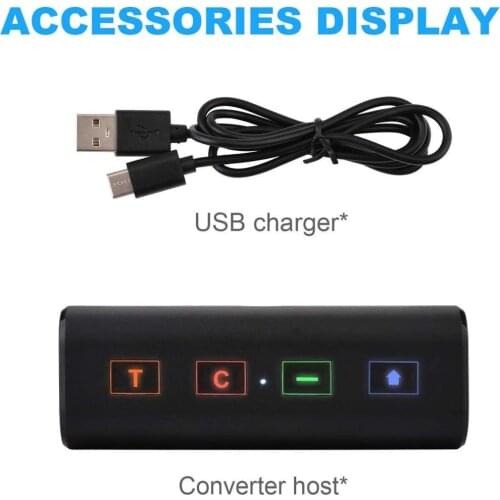 Bluetooth Converter Adapter Wired/Wireless Connection NG C NE S SN ES/Wii Gamepad Controller to PC for Nintend NS Switch Console