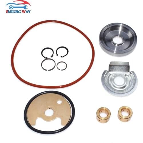 SMILING WAY# Turbo Charger Repair Rebuild Kit GT45 GT42 Fit Honda Mazda Nissan Mitsubishi Subaru Toyota 11 pcs