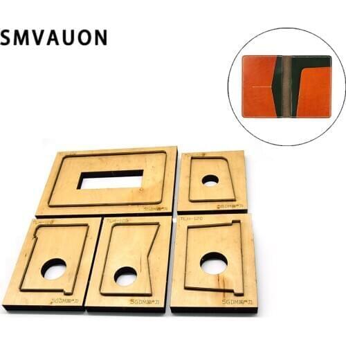 Diy Wood Die Cutting New Leather Card Package Steel Die Leather Suitable For Die Cutting Machine