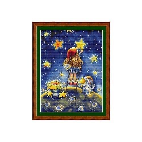 Cross Stitch Set Chinese DIY Kit Embroidery Needlework Craft Packages Cotton Fabric Floss New Designs EmbroideryZZ630