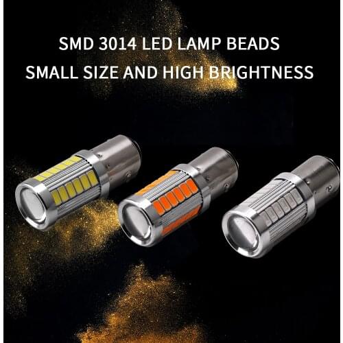 KALADA 12v Led Car Interior 1156 BA15S P21W Reversing Lights 1157 P21/5W BAY15D Led Bulb 3157 P27/7W 7443 Auto Backup Lamp Diode