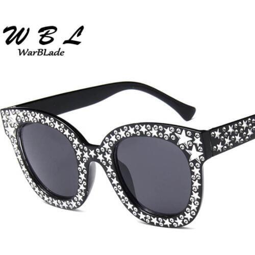 WarBLade Cat Eye Sunglasses for Women Eyewear Womens Sun Glasses Driving Hollow Shades Female Retro Frame Glasses UV400 2019