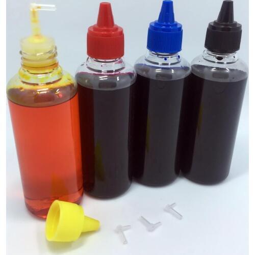 YOTAT 4Color 100ml Dye Ink LC11 LC16 LC38 LC61 LC65 LC67 LC980 LC990 LC1100 LC10 LC37 LC51 LC57 LC960 LC970 LC1000 for Brother