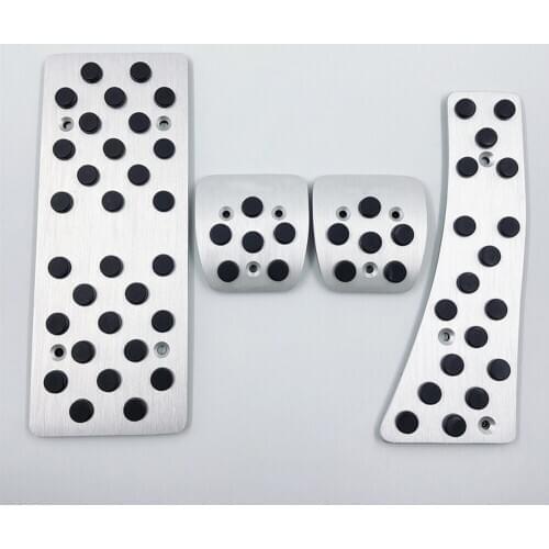 Aluminium Car Accessory For Honda CIVIC 2006 2007-2011 MT/AT Accelerator Brake Footrest Pedal Pad Auto Styling Sticker Cover