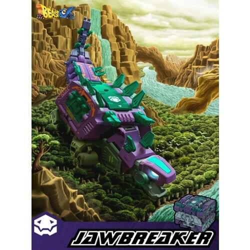 BeastBox Deformation Robots Transformation Animal Toy Cube Model Jaw Breaker Dinosaur Action Figure Jugetes For Gifts
