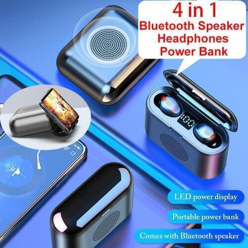 {Speaker+earphone} Wireless Bluetooth Speaker Small Mini sound box Portable Cannon Mini headphone Vehicular Car Audio for lenovo