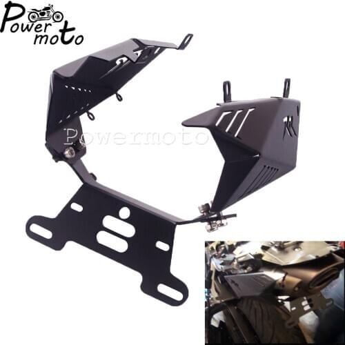 For HONDA CBR 600RR 2007-2011 Motorcycle CNC Black Number License Plate Bracket Holder Rear Tail Tidy Fender Eliminator Frame