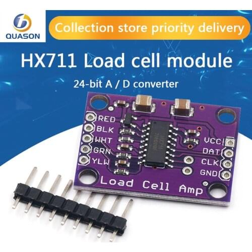 HX711 Weighing Sensor 24-bit A/D Conversion Adapter Load Cell Amplifier Board Weight Sensors