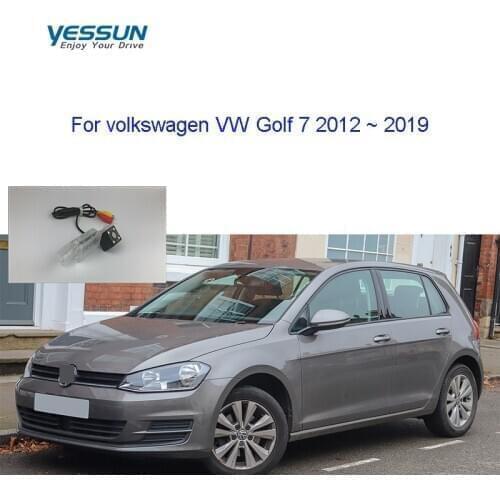 Yessun Rear view camera For volkswagen VW Golf 7 2012 2013 2014 2015 2016 2019 Night view CCD backup camera/license plate camera