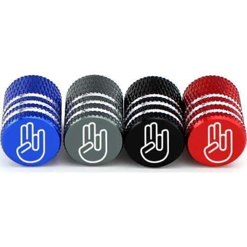 4pcs Tires Stem Air Valve Caps Universal Car Wheel Core Dust Covers For Volkswagen Tiguan Golf Polo Nissan Qashqai X-Trail Tiida