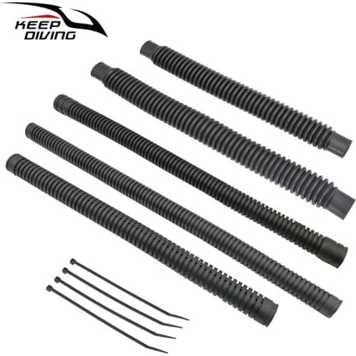 Scuba Diving Round Corrugated Hose For Buoyancy Control Device Various Specifications Fit Jacket BCD Sidemount BCD