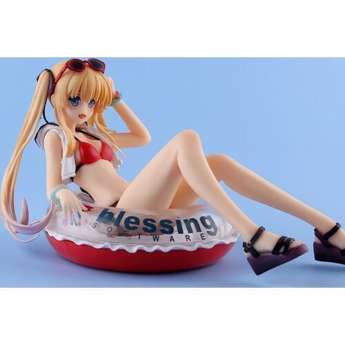 Hot Eriri Spencer Sawamura Swimsuit Sexy 1/7 Figure Figurine Toys Comic Anime Saenai Saekano Heroine no Sodatekata