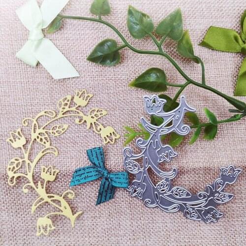 79*84mm flower branch Metal Cutting Dies for card DIY Scrapbooking stencil Paper Craft Album template Dies