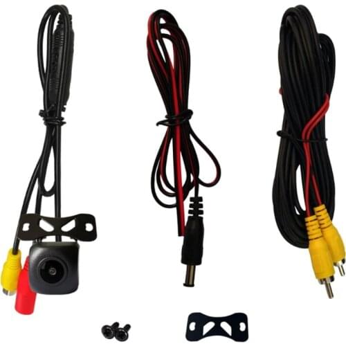 Backup Camera Monitor High Definition Starlight Night Vision Monitor Large Screen for Car Navigation Rear View Camera F19A