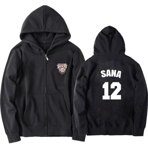 Arrival Twice University Run 20X20 Member Name Print Zipper Hoodie Men/women Kpop Unisexcotton Long Sleeve Casual 2020 kpop