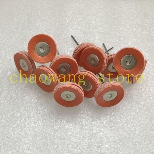 Jewelry Tools Leather Brush Wheel Polishing Wheel for Dremel Accessories 12pcs