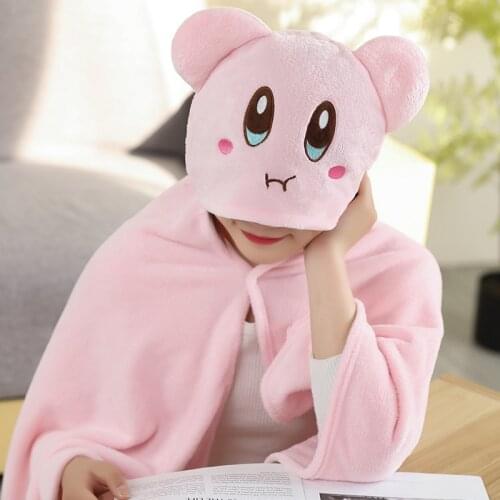 Kawaii Star Kabs Shawl Pink Cloak Anime Game Peripheral Furniture Clothing Stuffed Toy Girls Favorite Gift