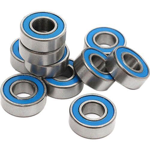 10Pcs MR115 2RS Ball Bearings 5x11x4mm For Traxxas Slash Rustler Stampede Wheel Cycling Accessories