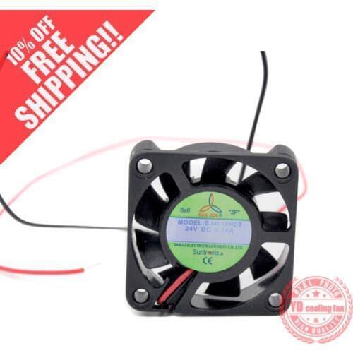 NEW FOR san jun suntronix SJ4010HD2 4010 24V 0.14A 4CM silence Ball bearing cooling fan