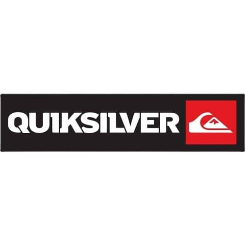 Quiksilver Waterproof Decal DIY Car Stickers Anime Cover Scratches Waterproof Car Window Body Decorative Stickers Accessories