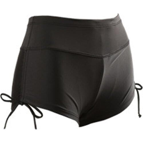 2021 Women Swimming High Waist Swimming Trunks Boxer Female Beach Spa Anti Light Briefs