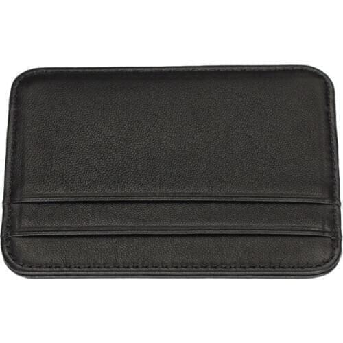 2018 Super Slim Soft 100% Sheepskin Genuine Card Holder Credit Card Holder Card Case Organizer Mini Men card