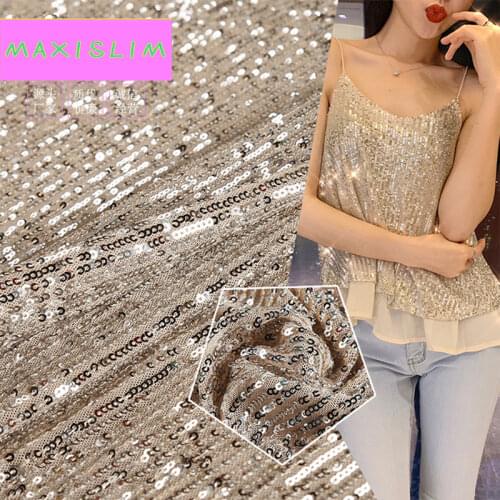3mm Popular Sequin Fabric Material Important Occasion DIY Handmade Making Party Events Table Covers Decor By the Yard Wholesale