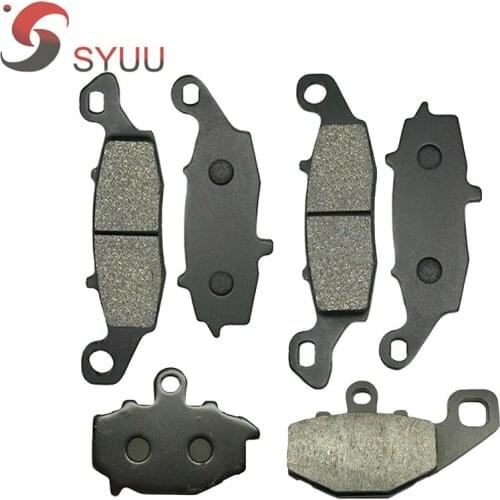 Motorcycle Front And Rear Brake Pads For Kawasaki ER 650 C/A (ER-6n) 2009-2014 ER650 ER6n Brake Disks pad FA229F FA231F FA192R
