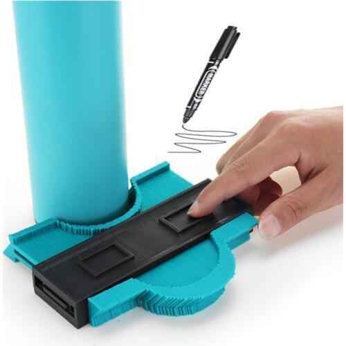 5 Inch Plastic Profile Gauge Contour Gauge Duplicator Standard Wood Marking Winding Pipe Tiling Laminate Tool General Tool