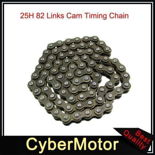 25H 82 Links Cam Timing Chain For 50cc 70cc 90cc ATV Quad Dirt Bike Go Kart Honda Z50 50 Mini Trail ATC70 TRX70 Z50 XR50 CRF50