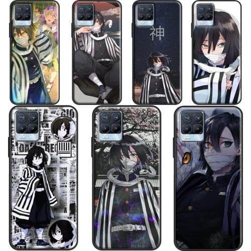 Obanai Iguro Kimetsu no Yaiba Cover For OPPO Realme 8 6 7 Pro Q3 C3 C11 C15 GT Case For OnePlus 8 Pro 9 Pro 8T Nord 9R
