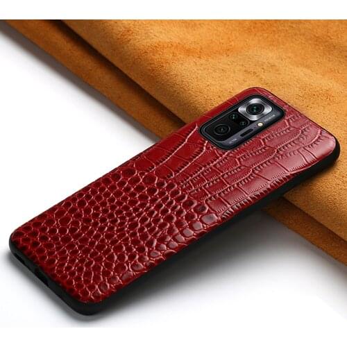 Genuine Leather Case for Xiaomi Redmi Note 10 Pro Note 9 8 7 pro 9s Cover For Mi 11 10 Ultra 9T 10T Lite 9 Poco X3 Pro F3 M3 F2