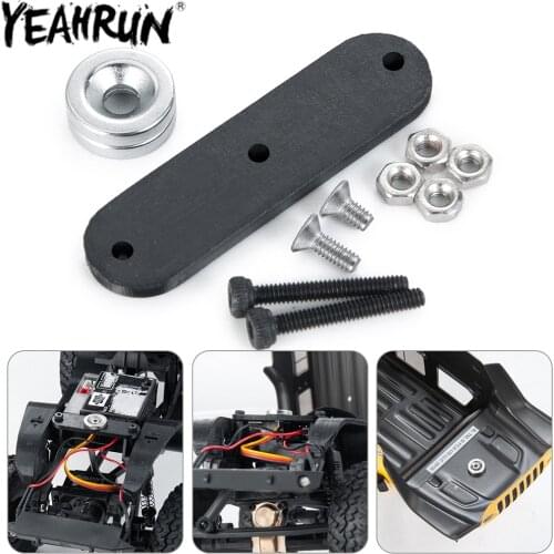YEAHRUN SCX24 Shell Column Magnetic Stand Invisible Body Post for 1:24 RC Crawler Car Axial SCX24 90081 AXI00002 Upgrade Parts