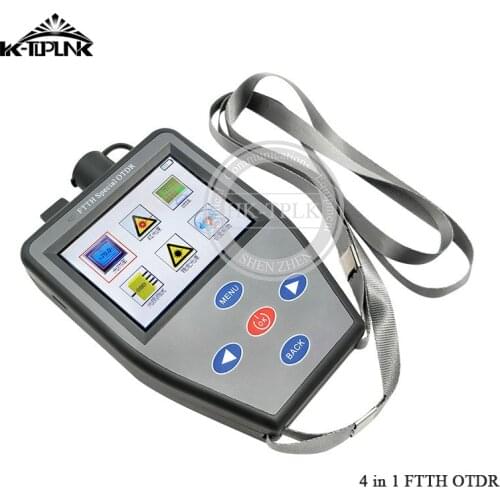 Mini FTTH OTDR Optical Fiber Tester Fault Breakpoint Optical Fiber Fault Locator OPM VFL OTRD SLS 4 in 1 Otdr Free Shipping