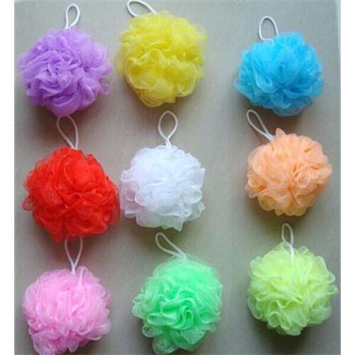 Bath ball bathsite bath tubs Cool ball bath towel scrubber Body cleaning Mesh Shower wash Sponge product