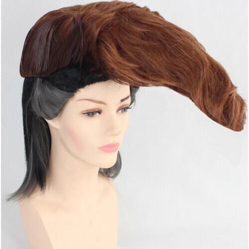 Anime Danganronpa Dangan Mondo Owada Cosplay Wigs Heat Resistance Fiber + Free Wig Cap