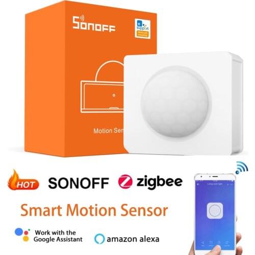 SONOFF SNZB-03 Zigbee Motion Sensor Detector Smart Control Via eWeLink ZBBridge Required Work With Alexa Google Home