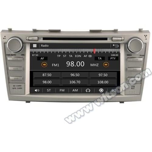 8" Special Car DVD for Toyota Camry XV40 2007-2011 with Tire Pressure Monitoring System Support & Front DVR Camera Support