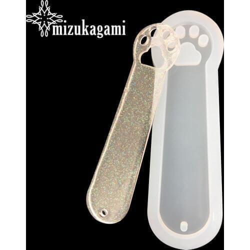 1PCS UV Resin Jewelry Liquid Silicone Mold Cat Claw Charms Resin Molds Bookmark For DIY Necklaces Pendant Charms Making Jewelry