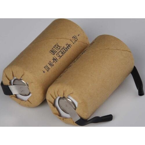 10-16PCS 1.2V SC rechargeable battery 3000mah Sub C Ni-Mh cell with welding tabs for electric drill screwdriver power tools