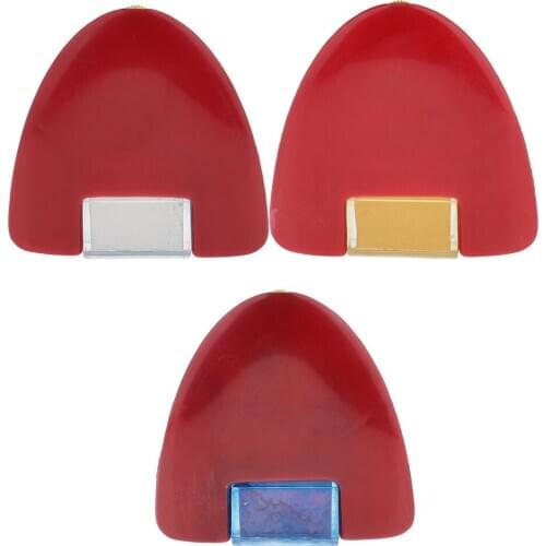 3Pcs Dressmaker Tailors Chalk Fabric Marking with Gear Plastic Case for Dressmaking Sewing Crafts Blue White Yellow