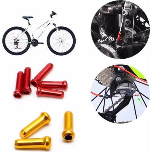 30Pcs set 7Colors Brake Wire End Cap Cable Parts Aluminum MTB Bicycle Bike Line Core Cap Cover Gear Shift Brake