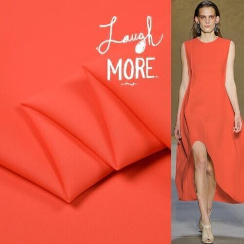 65% silk/5% spandex/30% cotton fabric cloth 38mm natural material dress dress solid color silk fabric wholesale silk cloth