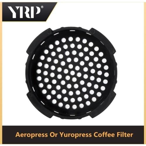 Aeropress Accessories French Press Portable Coffee Maker Reusable Replacement Filter Cap For Yuropress Coffee filter Tools